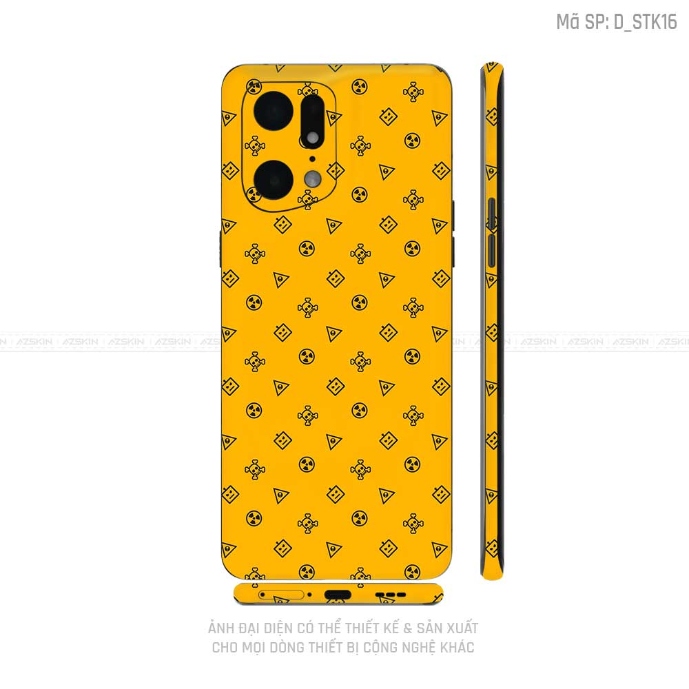 Miếng Dán Skin Điện Thoại OPPO Find X Series Hình Sticker | D_STK16