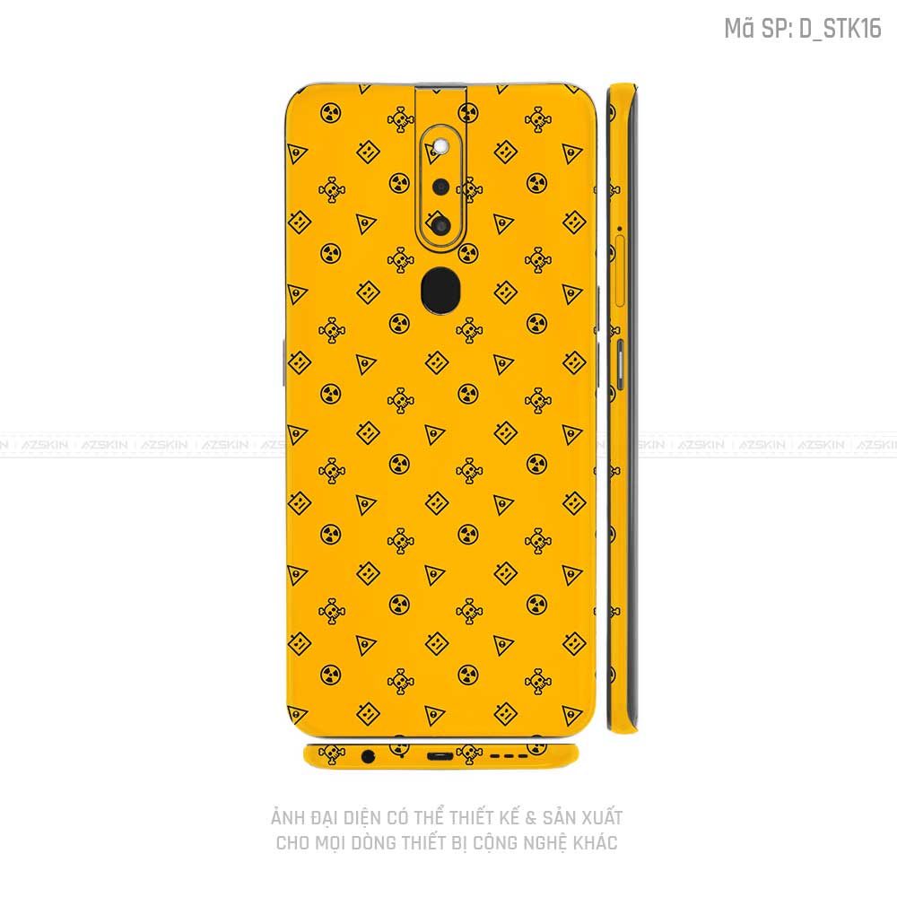 Miếng Dán Skin Điện Thoại OPPO F Series Hình Sticker | D_STK16