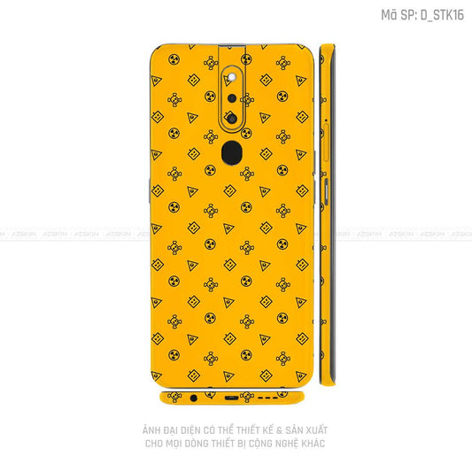 Miếng Dán Skin Điện Thoại OPPO F Series Hình Sticker | D_STK16