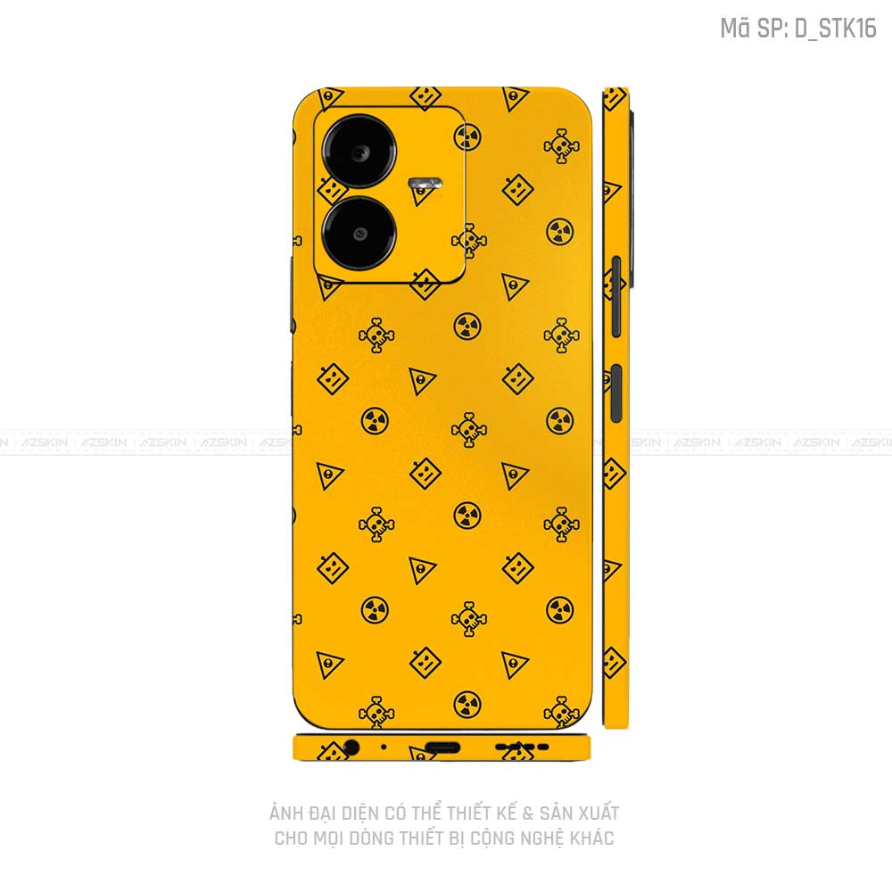 Dán Skin Vivo Y Series Hình Sticker | D_STK16