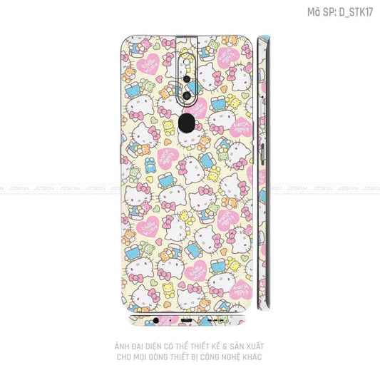 Miếng Dán Skin Điện Thoại OPPO F Series Hình Sticker | D_STK17