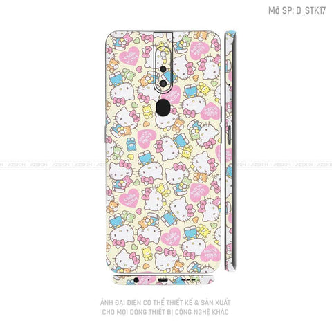 Miếng Dán Skin Điện Thoại OPPO F Series Hình Sticker | D_STK17