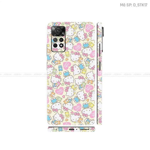 Dán Skin Xiaomi Redmi Note 11 Series Hình Sticker | D_STK17