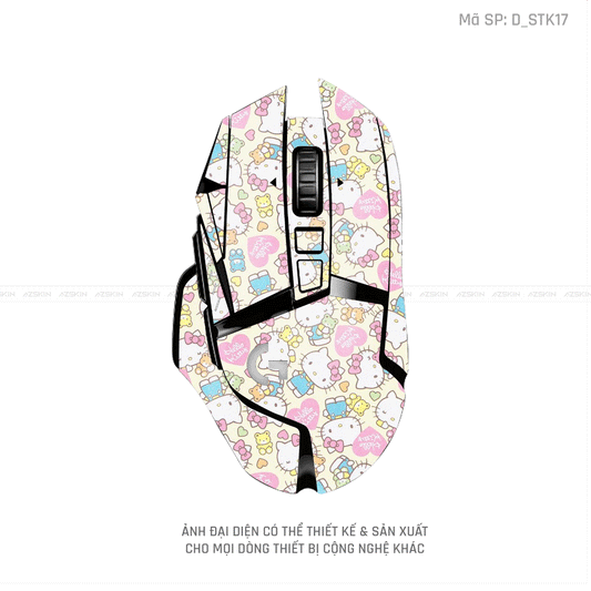 Skin Dán Chuột Logitech Hình Sticker | D_STK17