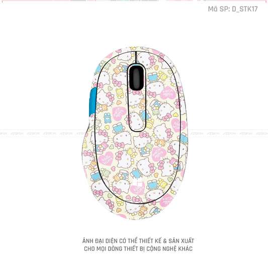 Skin Dán Chuột Microsoft Hình Sticker | D_STK17