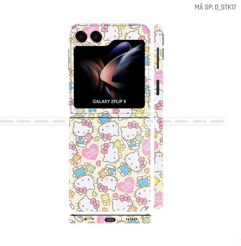 Dán Skin Galaxy Z Flip5 Hình Sticker | D_STK17