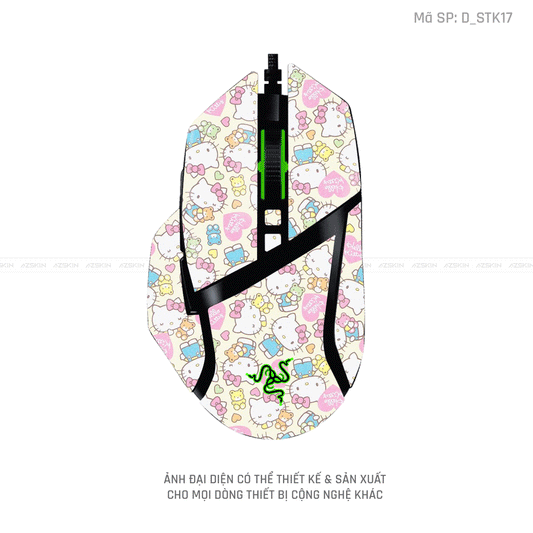 Skin Dán Chuột Razer Hình Sticker | D_STK17