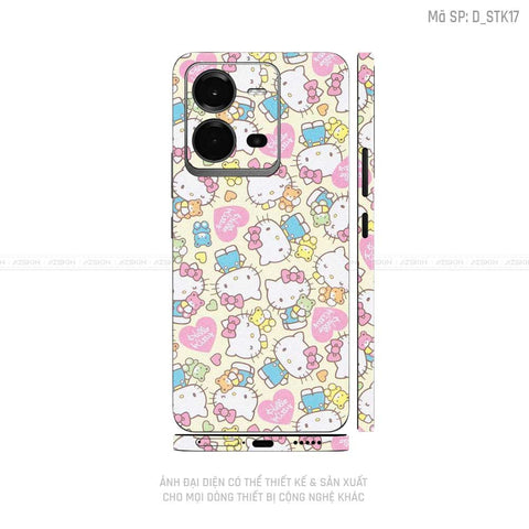 Dán Skin Vivo V Series Hình Sticker | D_STK17