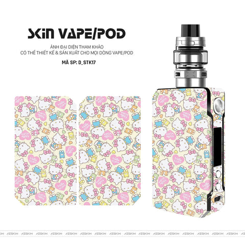 Dán Skin Vape Hình Sticker | D_STK17