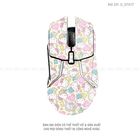 Skin Dán Chuột Steelseries Hình Sticker | D_STK17