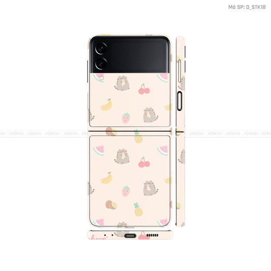 Dán Skin Galaxy Zflip3 Hình Sticker | D_STK18