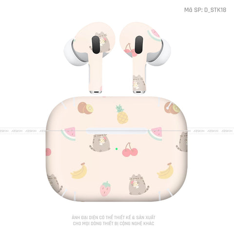 Dán Skin Tai Nghe Airpod Pro/ Pro 2 Hình Sticker | D_STK18