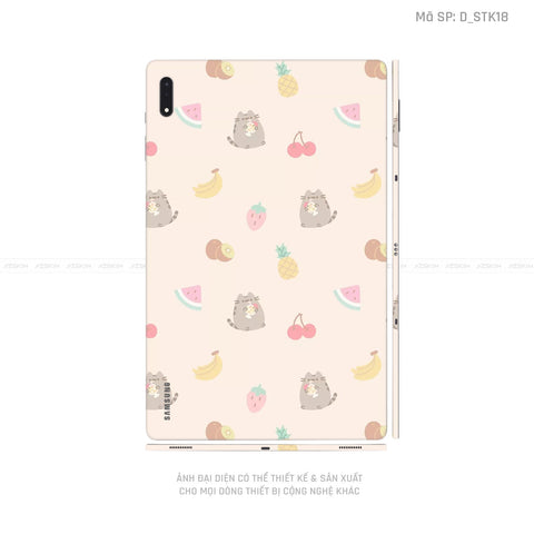 Dán Skin Galaxy Tab S9 Series Hình Sticker | D_STK18