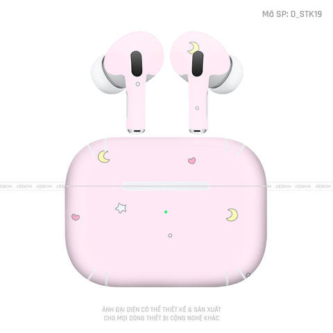 Dán Skin Tai Nghe Airpod Pro/ Pro 2 Hình Sticker | D_STK19