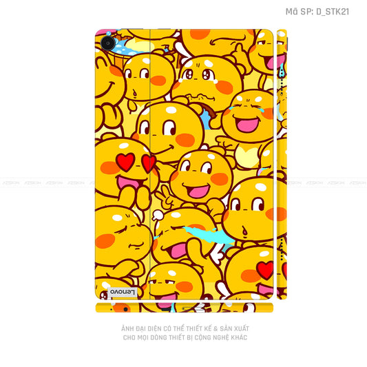Dán Skin Máy Tính Bảng Lenovo Pad Series Hình Sticker | D_STK21