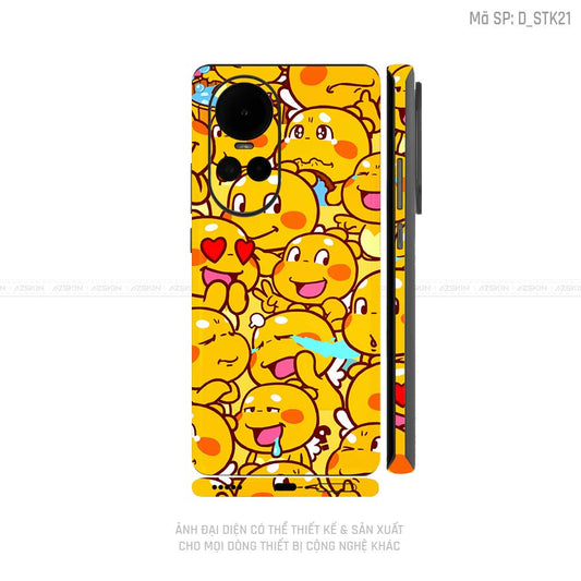 Dán Skin Điện Thoại OPPO Reno Series Hình Sticker | D_STK21