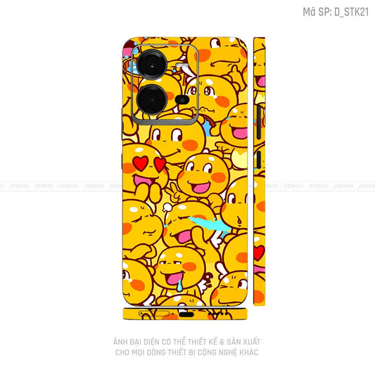 Dán Skin Vivo V Series Hình Sticker | D_STK21