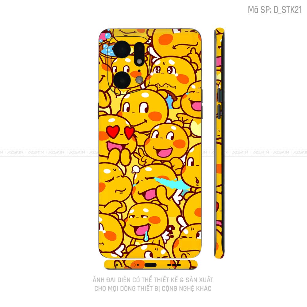 Miếng Dán Skin Điện Thoại OPPO Find X Series Hình Sticker | D_STK21