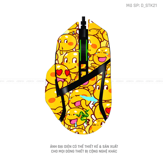 Skin Dán Chuột Razer Hình Sticker | D_STK21