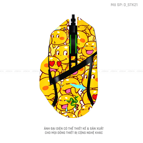 Skin Dán Chuột Razer Hình Sticker | D_STK21