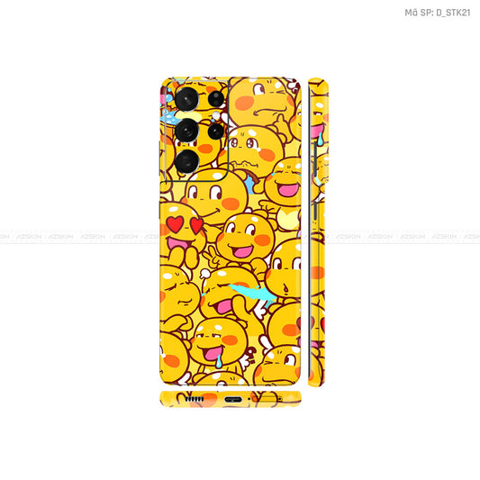 Dán Skin Galaxy S21 Series Hình Sticker | D_STK21