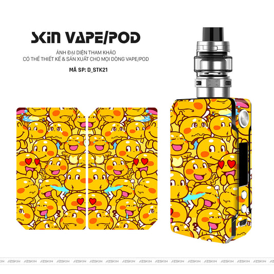 Dán Skin Vape Hình Sticker | D_STK21