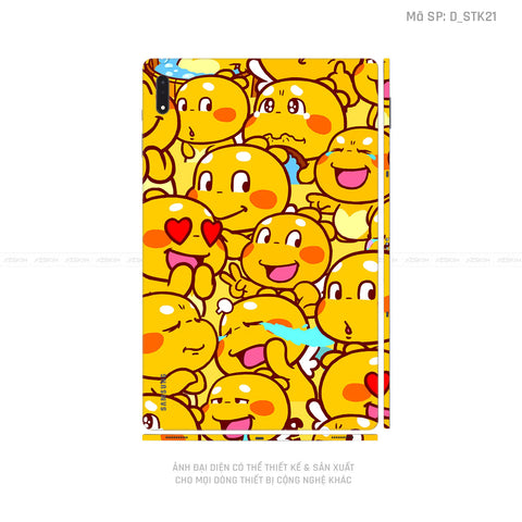 Dán Skin Galaxy Tab S9 Series Hình Sticker | D_STK21
