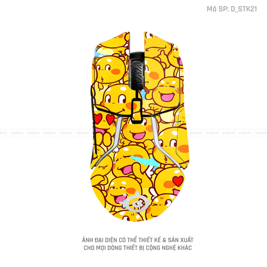 Skin Dán Chuột Steelseries Hình Sticker | D_STK21