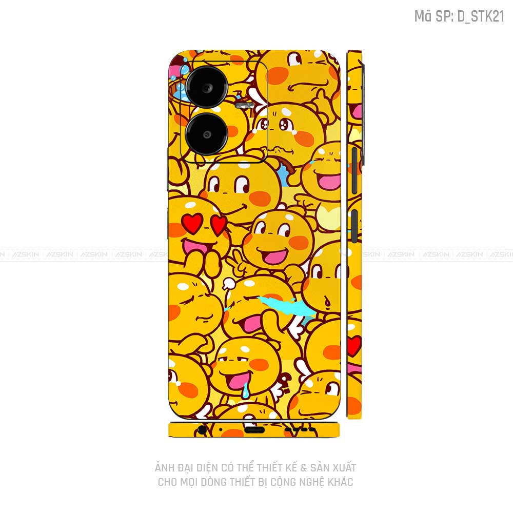 Dán Skin Vivo Y Series Hình Sticker | D_STK21