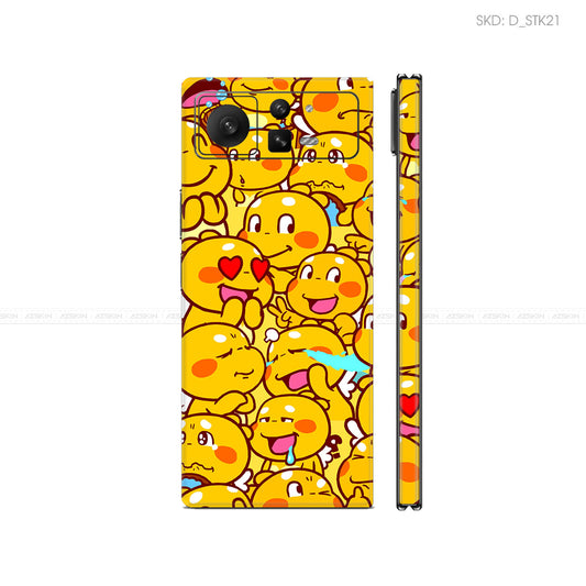 Dán Skin Điện Thoại Xiaomi Mix Fold Series Hình Sticker | D_STK21