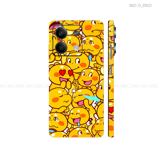 Dán Skin Điện Thoại Xiaomi Redmi 13 Series Hình Sticker | D_STK21