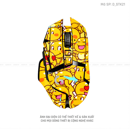 Skin Dán Chuột Logitech Hình Sticker | D_STK21