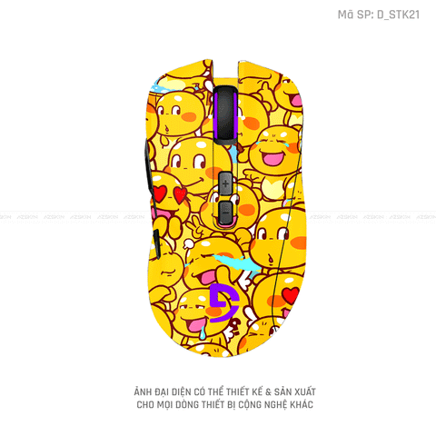 Skin Dán Chuột Fuhlen Hình Sticker | D_STK21
