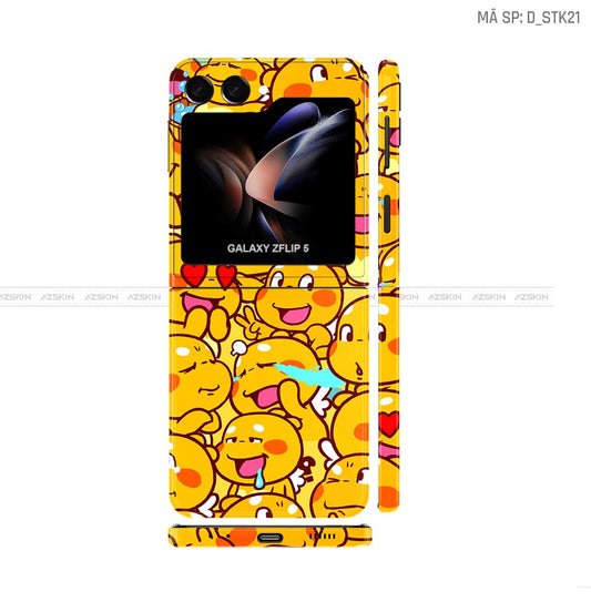 Dán Skin Galaxy Z Flip 7 Hình Sticker | D_STK21