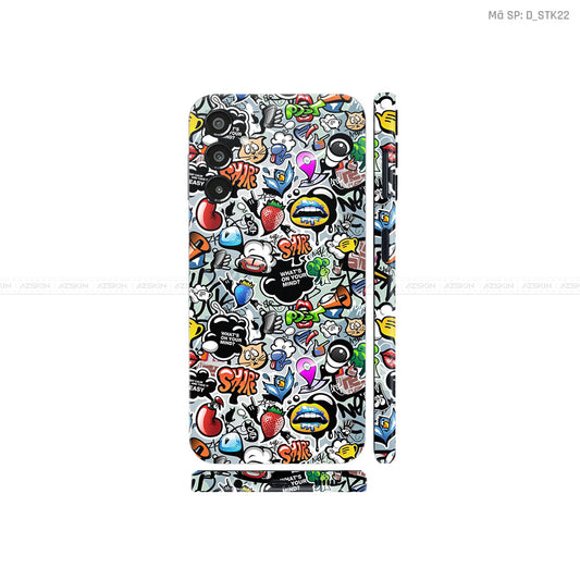 Dán Skin Samsung A Series Hình Sticker | D_STK22