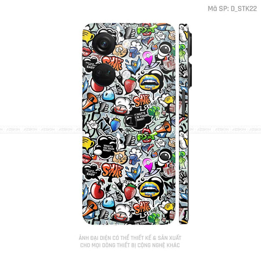 Dán Skin Oneplus Nord Series Hình Sticker | D_STK22
