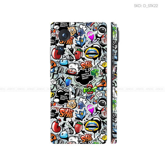 Dán Skin Điện Thoại Xiaomi Mi Mix Series Hình Sticker | D_STK22