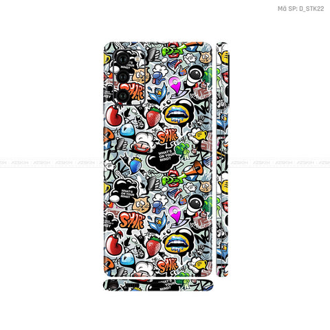 Dán Skin Galaxy Note 20 Series Hình Sticker | D_STK22