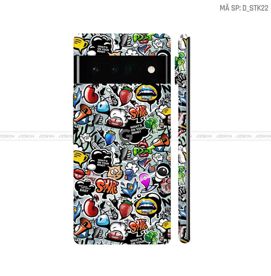 Dán Skin Google Pixel 6 Series Hình Sticker | D_STK22