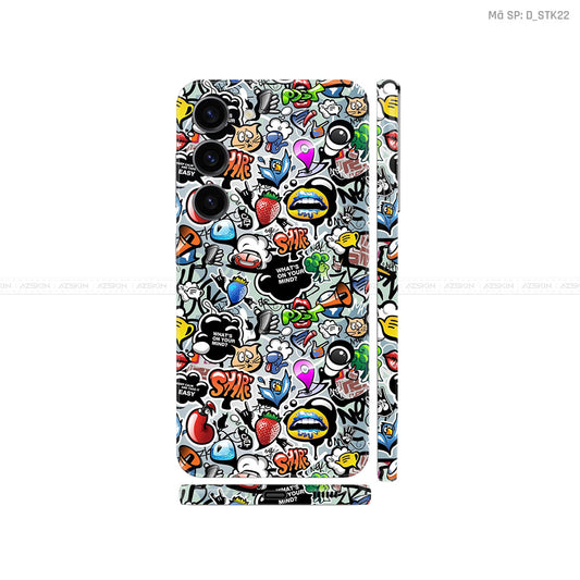 Dán Skin Samsung Galaxy S25 Series Chủ Đề Sticker | D_STK22