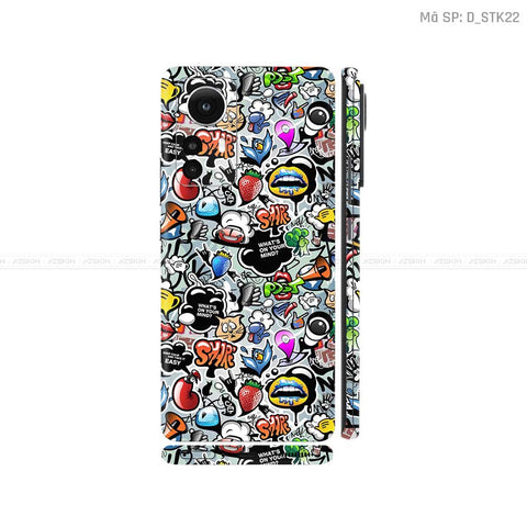 Dán Skin Xiaomi 12 Series Hình Sticker | D_STK22