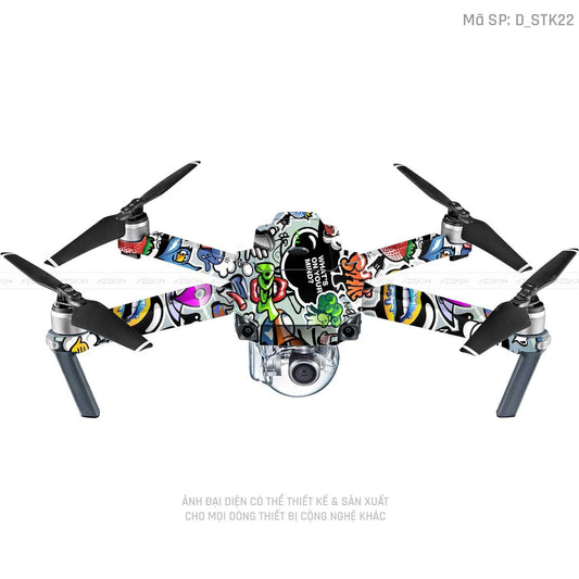 Dán Skin Flycam Hình Sticker | D_STK22