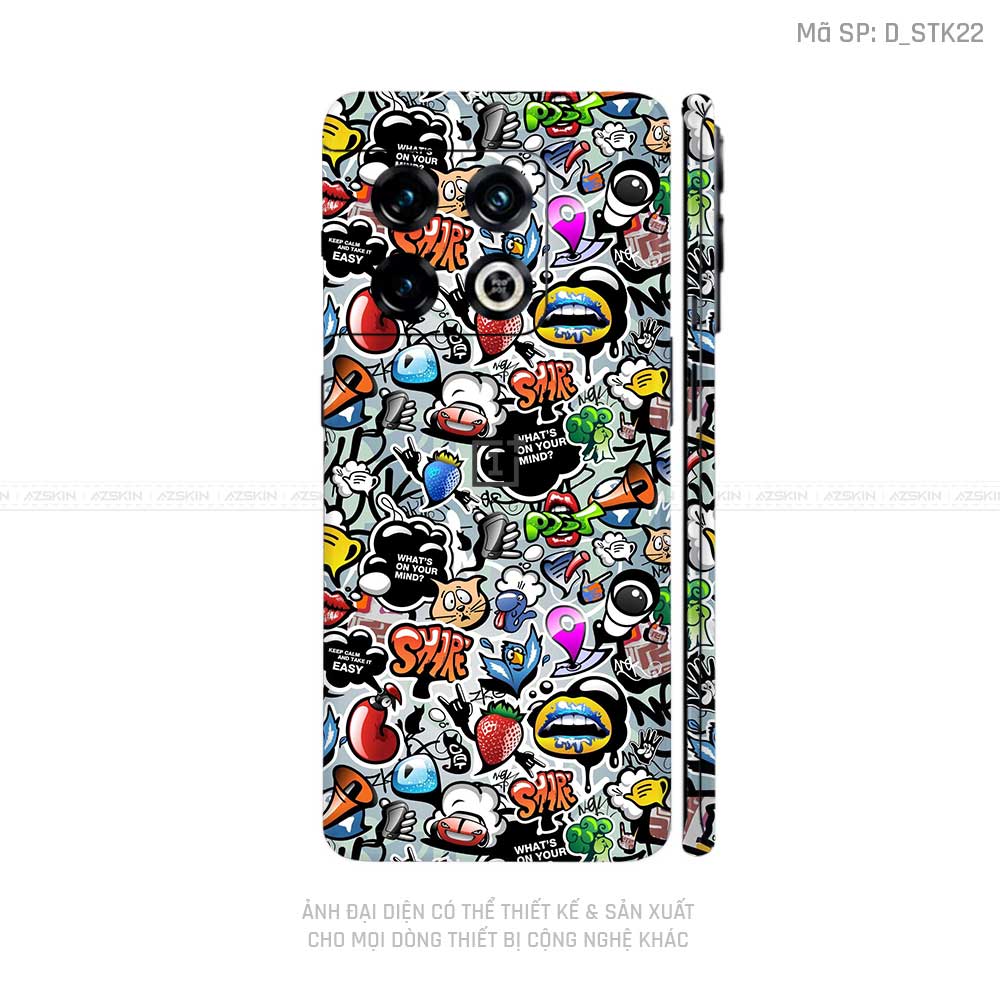 Dán Skin Oneplus 10 Series Hình Sticker | D_STK22