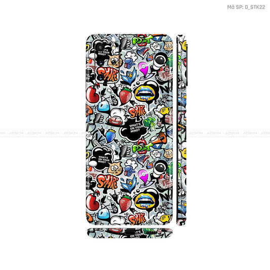 Dán Skin Galaxy S20 Series Hình Sticker | D_STK22