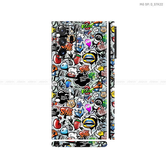 Dán Skin Galaxy Note 20 Series Hình Sticker | D_STK22