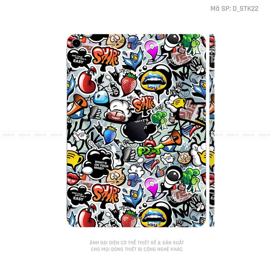 Dán Skin IPad Mini Series Hình Sticker | D_STK22