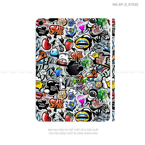 Dán Skin IPad Mini Series Hình Sticker | D_STK22