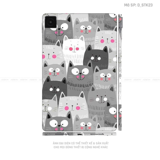 Dán Skin Máy Tính Bảng Xiaomi Mipad Hình Sticker | D_STK23
