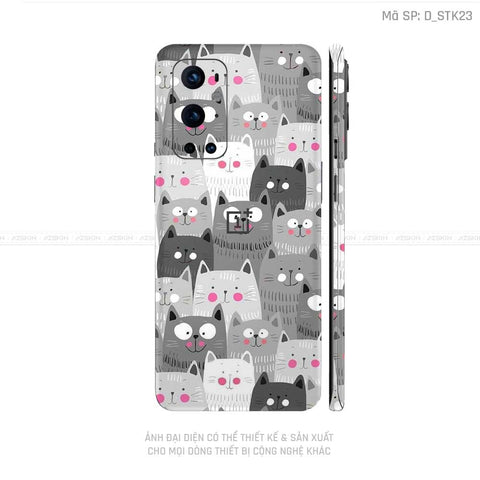 Dán Skin Oneplus 8/9 Series Hình Sticker | D_STK23