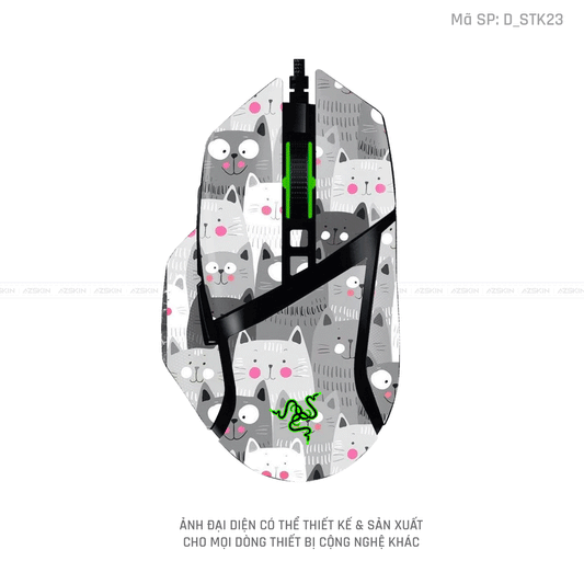 Skin Dán Chuột Razer Hình Sticker | D_STK23